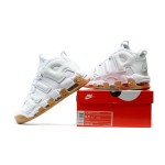 Nike Air More Uptempo 414962-103 White/Red Sneakers with Retro Design