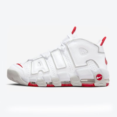 Nike Air More Uptempo DX8965-100 クラシックレトロバスケットボールシューズ、ユニークな配色で日常使いに最適