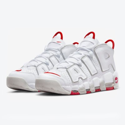 Nike Air More Uptempo DX8965-100 クラシックレトロバスケットボールシューズ、ユニークな配色で日常使いに最適