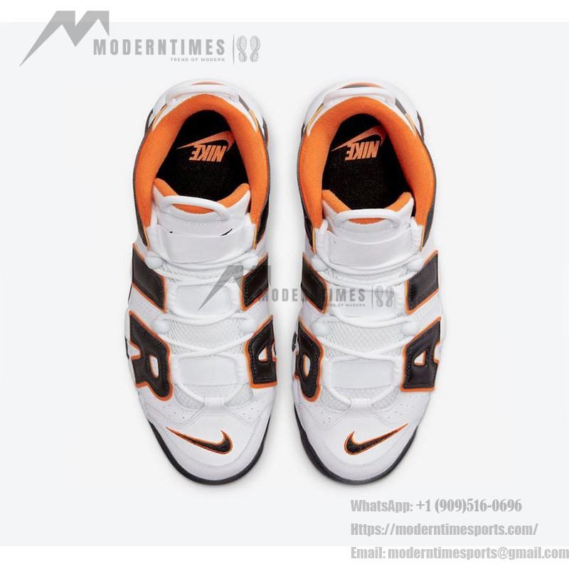 Nike Air More Uptempo “Starfish” FJ4416-100 - Bold Retro Style with Vibrant Orange Accents