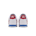 Nike Classic Cortez Leather 807471-103 - Weiße und rote Retro-Laufschuhe