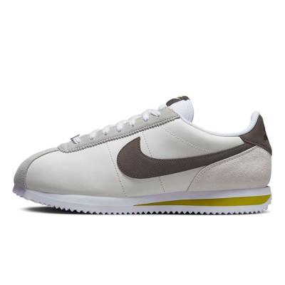 Nike Cortez 23 SNKRS Day Korea FD0398-133 - Retro-Inspired White and Brown Sneakers with Yellow Accents