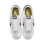 Nike Cortez 23 SNKRS Day Korea FD0398-133 - Retro-Sneaker in Weiß und Braun mit gelben Akzenten