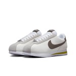 Nike Cortez 23 SNKRS Day Korea FD0398-133 - Retro White and Brown Sneakers with Yellow Accents