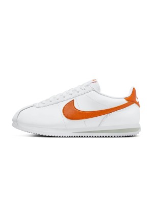 Nike Cortez Campfire Orange DM4044-102 - Retro-inspirierte weiße und orangefarbene Sneaker mit zeitlosem Stil