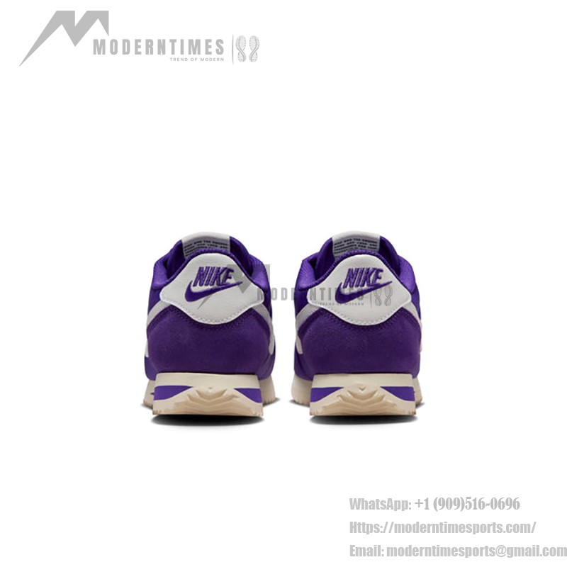 Nike Cortez Court Purple DZ2795-500 - Retro Purple Sneakers with White Swoosh