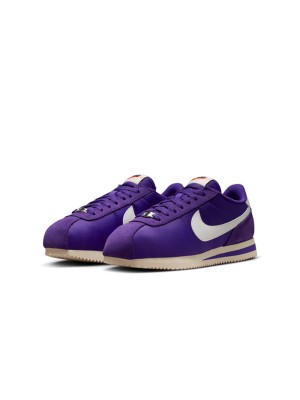 Nike Cortez Court Purple DZ2795-500 - Retro-Lila und weiße Sneaker für zeitlosen Stil