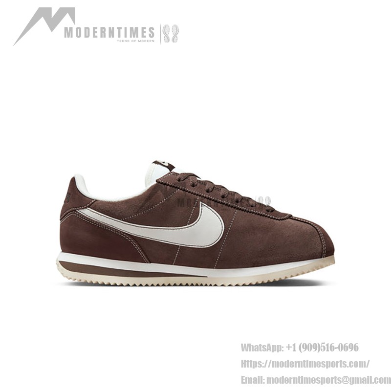 Nike Cortez Hangul Day FQ8144-237 - Premium Brown Suede Sneakers with Retro Style