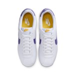 Nike Cortez Lakers DM4044-106 - White Sneakers with Purple and Gold Accents