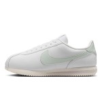 Nike Cortez Leather Summit White Mint Light Bone DN1791-106 - 민트 악센트가 있는 클래식 화이트 스니커즈