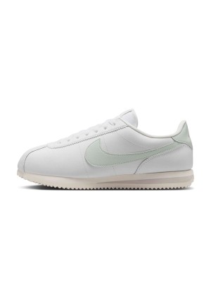 Nike Cortez Leather Summit White Mint Light Bone DN1791-106 - フレッシュなミントアクセントが際立つクラシックホワイトスニーカー