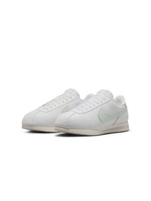 Nike Cortez Leather Summit White Mint Light Bone DN1791-106 - Klassische Weiße Sneakers mit Frischen Mint-Akzenten für Zeitlosen Stil