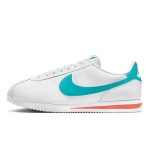 Nike Cortez Miami Dolphins DM4044-103 - White Sneakers with Teal and Orange Accents