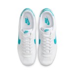 Nike Cortez Miami Dolphins DM4044-103 - White Sneakers with Teal and Orange Accents