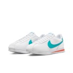 Nike Cortez Miami Dolphins DM4044-103 - White Sneakers with Teal and Orange Accents