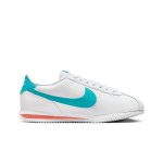 Nike Cortez Miami Dolphins DM4044-103 - White Sneakers with Teal and Orange Accents