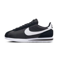 Nike Cortez Nylon Black White DZ2795-001 - Minimalist Black and White Design with Classic Retro Style and All-Day Comfort