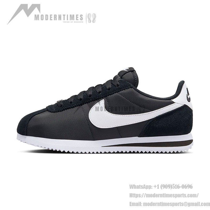 Nike Cortez Nylon Black White DZ2795-001 Retro-Sneaker