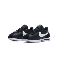 Nike Cortez Nylon Black White DZ2795-001 - Minimalist Black and White Design with Classic Retro Style and All-Day Comfort