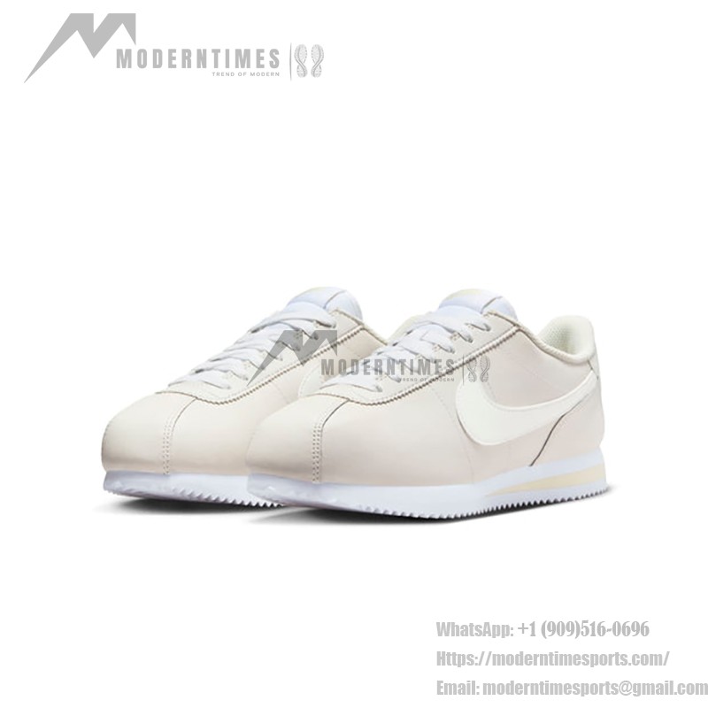 Nike Cortez Phantom Coconut Milk DN1791-002 - 코코넛 밀크 디테일의 클래식 화이트 스니커즈