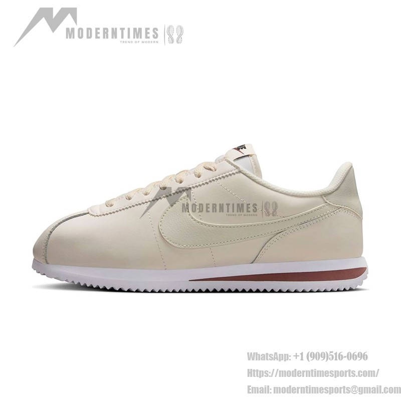 Nike Cortez Phantom Light Bone DN1791-003 - Minimalistische Creme-Sneakers