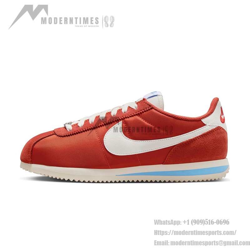 Nike Cortez Picante Red DZ2795-601 - 흰색 디테일이 돋보이는 대담한 빨간 스니커즈