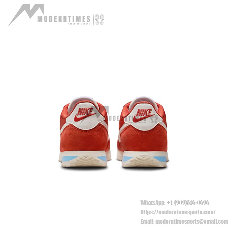 Nike Cortez Picante Red DZ2795-601 - 흰색 디테일이 돋보이는 대담한 빨간 스니커즈