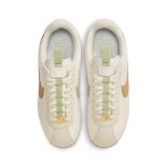 Nike Cortez Sail FV3639-171 - White and Gold Sneakers with Floral Detailing