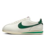 Nike Cortez Sail Gorge Green DN1791-101 - White Sneakers with Green Details