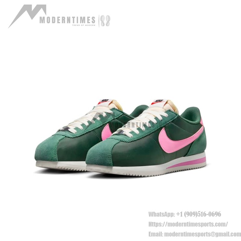 Nike Cortez TXT Watermelon HF9994-300 - Vibrant Green Sneakers with Pink Accents