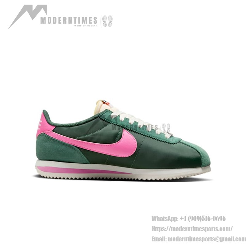 Nike Cortez TXT Watermelon HF9994-300 - Vibrant Green Sneakers with Pink Accents