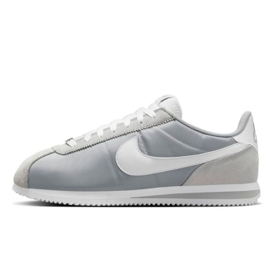 Nike Cortez Textile Flat Silver White HF0263-002 - Elegante Silberne Sneaker mit Zeitlosen Weißen Akzenten