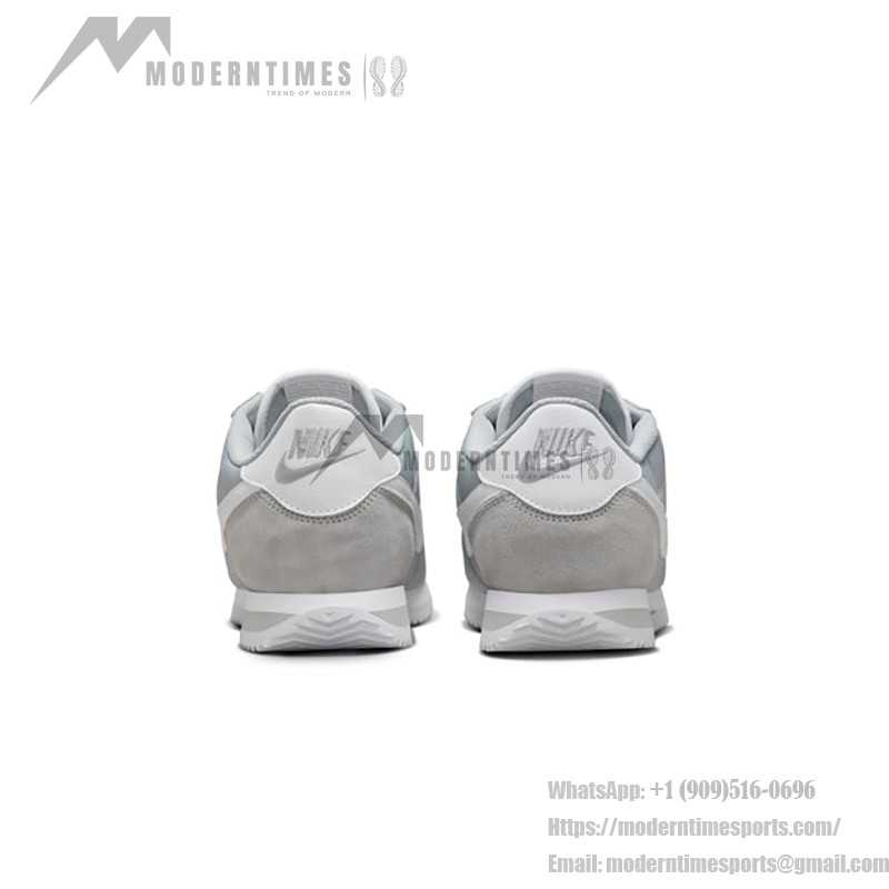 Nike Cortez Textile Flat Silver White HF0263-002 - Sleek Silver Sneakers with White Accents