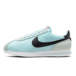 Nike Cortez Glacier Blue DZ2795-401 sneakers featuring a glacier blue upper with black accents.