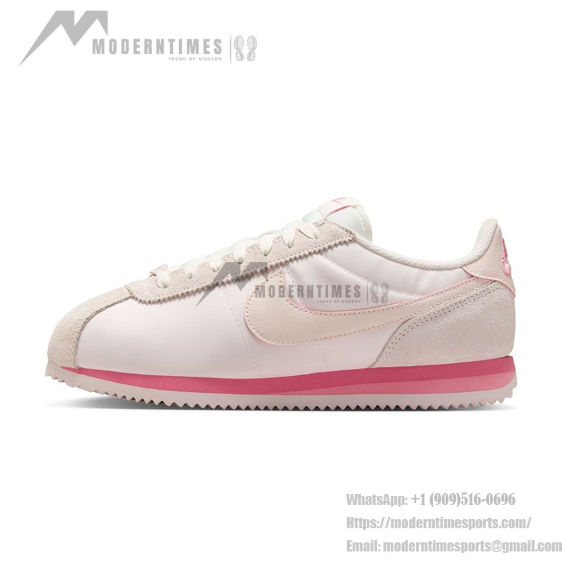 Nike Cortez Textile Light Soft Pink HF6410-666 - レトロインスパイアのピンクスニーカー