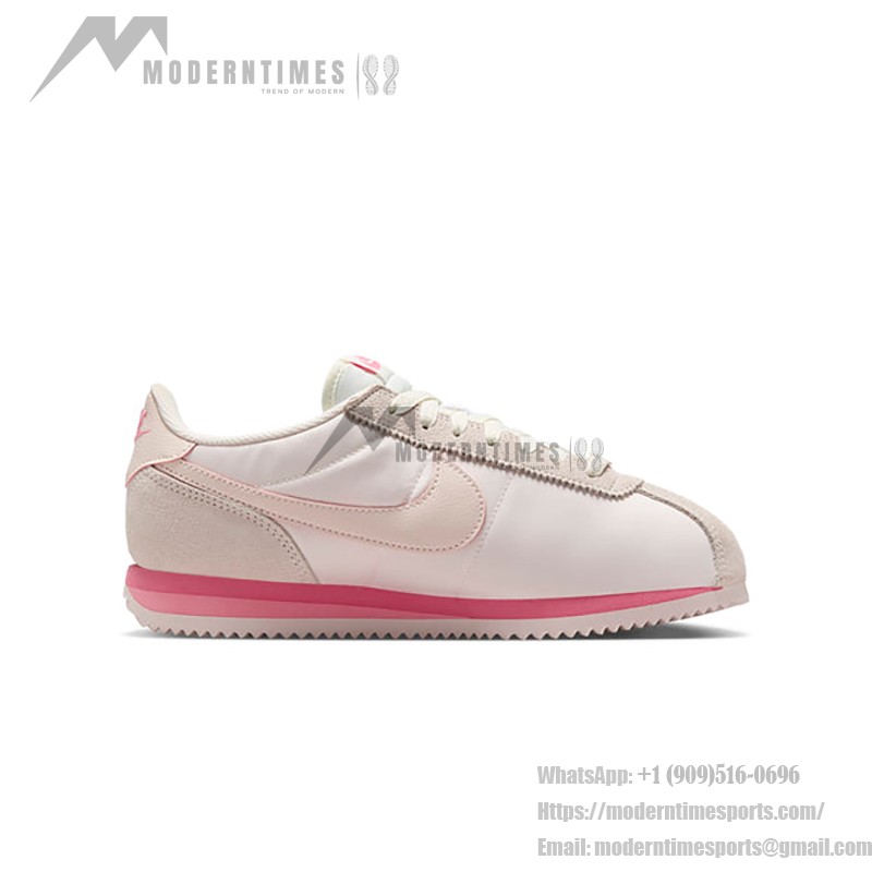 Nike Cortez Textile Light Soft Pink HF6410-666 - レトロインスパイアのピンクスニーカー