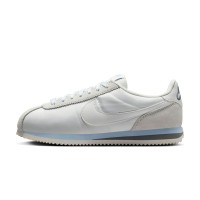 Nike Cortez Summit White Grey HF6410-101 - Elegant White Sneakers with Subtle Grey and Blue Details for Timeless Comfort