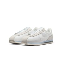 Nike Cortez Summit White Grey HF6410-101 - Elegant White Sneakers with Subtle Grey and Blue Details for Timeless Comfort