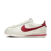 Nike Cortez Valentine's Day FZ5167-133 - Classic White Sneakers with Romantic Red Accents for a Timeless Look