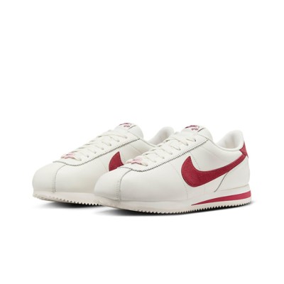 Nike Cortez Valentine's Day FZ5167-133 - Classic White Sneakers with Romantic Red Accents for a Timeless Look