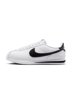Nike Cortez White Black DM4044-105 - Timeless White Sneakers with Bold Black Accents