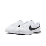 Nike Cortez White Black DM4044-105 - Classic White Sneakers with Black Details