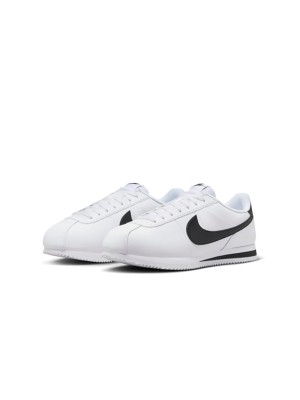 Nike Cortez White Black DM4044-105 - Timeless White Sneakers with Bold Black Accents