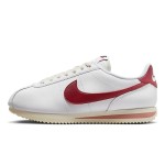 Nike Cortez White Red Stardust DN1791-103 - 레드 디테일이 돋보이는 클래식 화이트 스니커즈