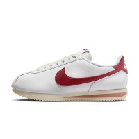 Nike Cortez White Red Stardust DN1791-103 - Classic White Sneakers with Vibrant Red Details for Timeless Elegance