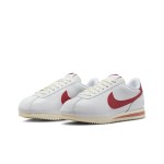 Nike Cortez White Red Stardust DN1791-103 - 레드 디테일이 돋보이는 클래식 화이트 스니커즈