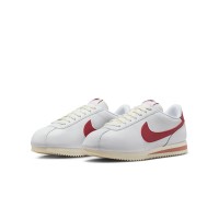 Nike Cortez White Red Stardust DN1791-103 - Classic White Sneakers with Vibrant Red Details for Timeless Elegance