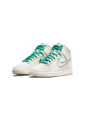 Nike Dunk High „First Use“ DH0960-001 Retro-Stil High-Top Basketballschuhe - Klassik trifft Moderne, Knöchelunterstützung, Hommage an die Nike-Geschichte