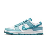 Nike Dunk Low "Blue Paisley" DH4401-101 Classic Blue Paisley Low-Top Basketball Shoes - Stylish, Comfortable, Perfect Fusion of Sports and Street Style