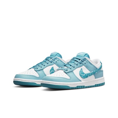 Nike Dunk Low "Blue Paisley" DH4401-101 Classic Blue Paisley Low-Top Basketball Shoes - Stylish, Comfortable, Perfect Fusion of Sports and Street Style